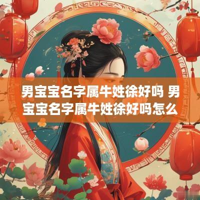 男宝宝名字属牛姓徐好吗 男宝宝名字属牛姓徐好吗怎么取