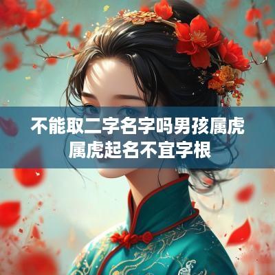 不能取二字名字吗男孩属虎 属虎起名不宜字根