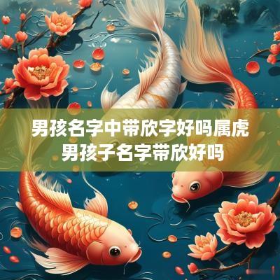 男孩名字中带欣字好吗属虎 男孩子名字带欣好吗