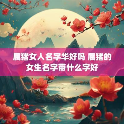 属猪女人名字华好吗 属猪的女生名字带什么字好