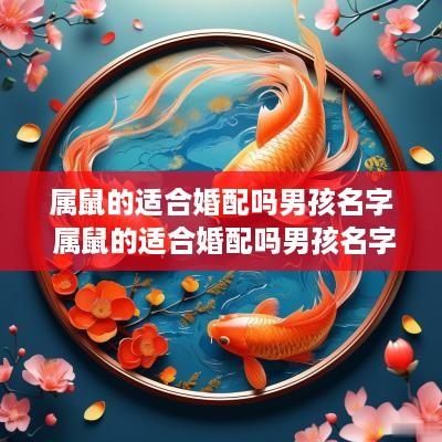 属鼠的适合婚配吗男孩名字 属鼠的适合婚配吗男孩名字大全