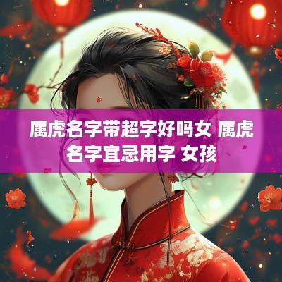 属虎名字带超字好吗女 属虎名字宜忌用字 女孩