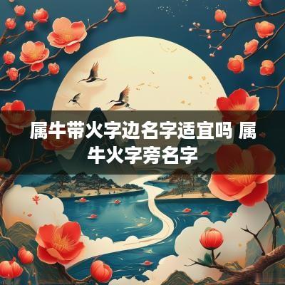 属牛带火字边名字适宜吗 属牛火字旁名字
