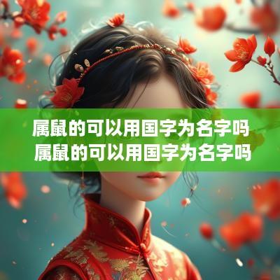 属鼠的可以用国字为名字吗 属鼠的可以用国字为名字吗女孩