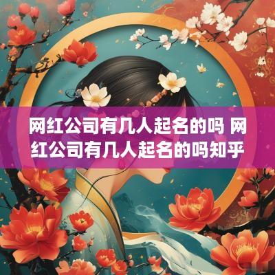 网红公司有几人起名的吗 网红公司有几人起名的吗知乎