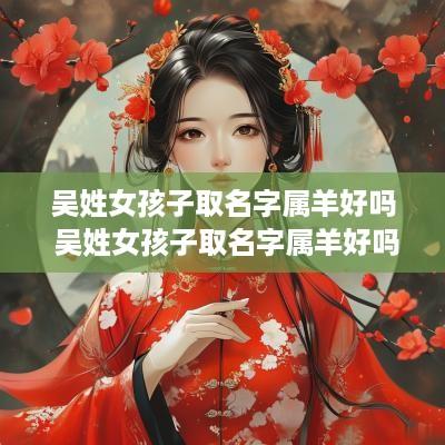 吴姓女孩子取名字属羊好吗 吴姓女孩子取名字属羊好吗