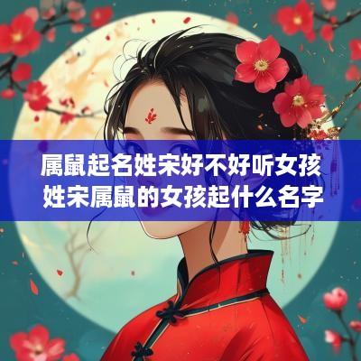 属鼠起名姓宋好不好听女孩 姓宋属鼠的女孩起什么名字好