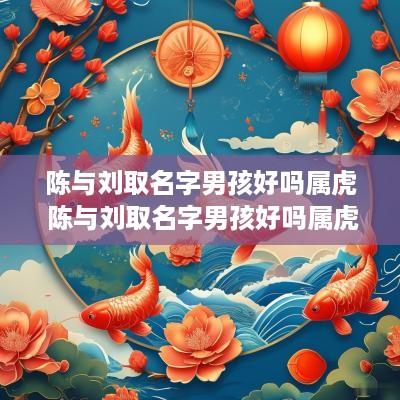 陈与刘取名字男孩好吗属虎 陈与刘取名字男孩好吗属虎女孩
