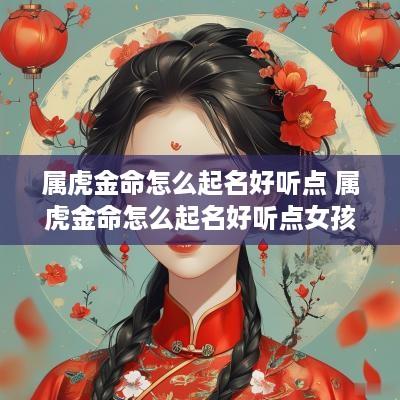 属虎金命怎么起名好听点 属虎金命怎么起名好听点女孩