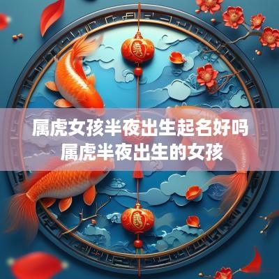 属虎女孩半夜出生起名好吗 属虎半夜出生的女孩