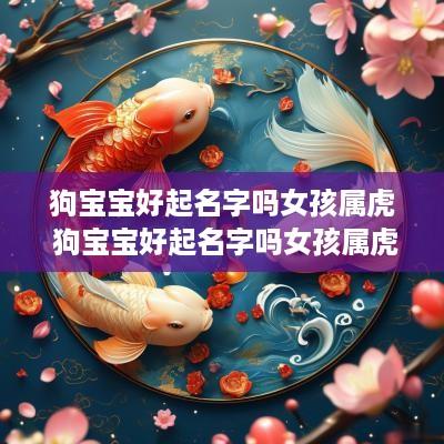 狗宝宝好起名字吗女孩属虎 狗宝宝好起名字吗女孩属虎的