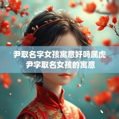尹取名字女孩寓意好吗属虎 尹字取名女孩的寓意