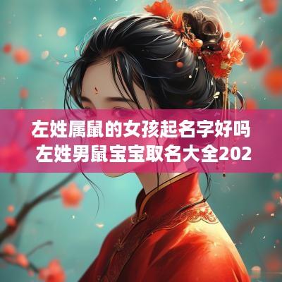 左姓属鼠的女孩起名字好吗 左姓男鼠宝宝取名大全2025款