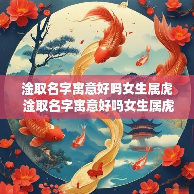 淦取名字寓意好吗女生属虎 淦取名字寓意好吗女生属虎的