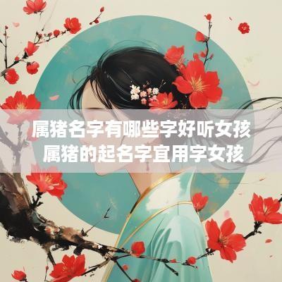属猪名字有哪些字好听女孩 属猪的起名字宜用字女孩