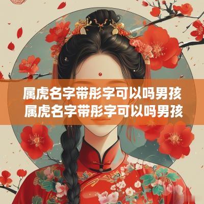 属虎名字带彤字可以吗男孩 属虎名字带彤字可以吗男孩子