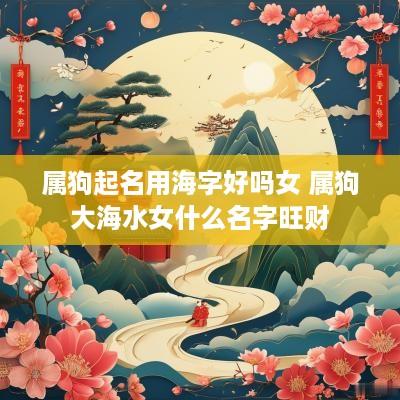 属狗起名用海字好吗女 属狗大海水女什么名字旺财