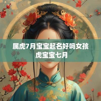 属虎7月宝宝起名好吗女孩 虎宝宝七月