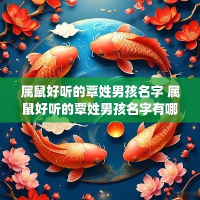 属鼠好听的覃姓男孩名字 属鼠好听的覃姓男孩名字有哪些