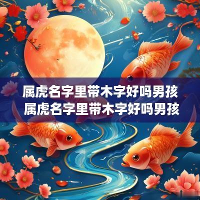 属虎名字里带木字好吗男孩 属虎名字里带木字好吗男孩子