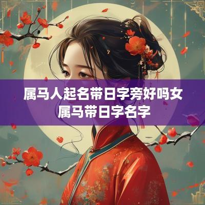 属马人起名带日字旁好吗女 属马带日字名字