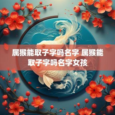 属猴能取子字吗名字 属猴能取子字吗名字女孩 属猴能取子字吗名字 属猴能取子字吗名字女孩