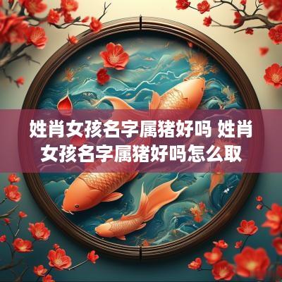 姓肖女孩名字属猪好吗 姓肖女孩名字属猪好吗怎么取