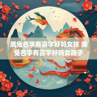 属兔名字有喜字好吗女孩 属兔名字有喜字好吗女孩子