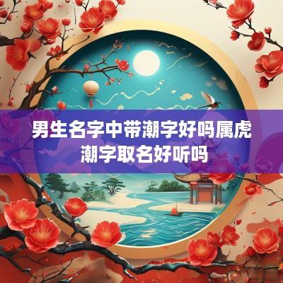 男生名字中带潮字好吗属虎 潮字取名好听吗