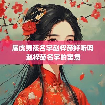 属虎男孩名字赵梓赫好听吗 赵梓赫名字的寓意