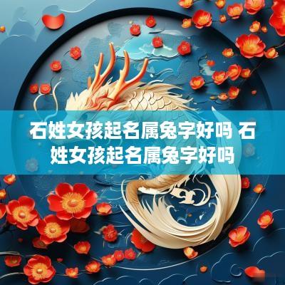 石姓女孩起名属兔字好吗 石姓女孩起名属兔字好吗