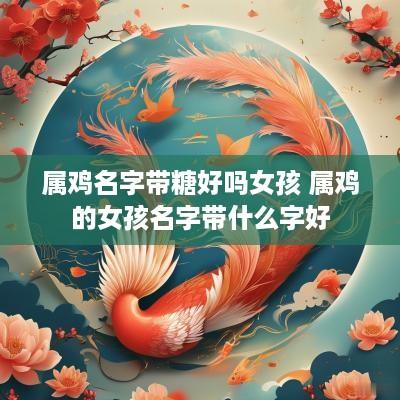 属鸡名字带糖好吗女孩 属鸡的女孩名字带什么字好