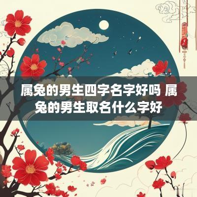 属兔的男生四字名字好吗 属兔的男生取名什么字好