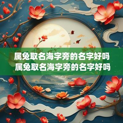 属兔取名海字旁的名字好吗 属兔取名海字旁的名字好吗男孩