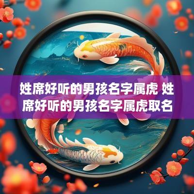 姓席好听的男孩名字属虎 姓席好听的男孩名字属虎取名