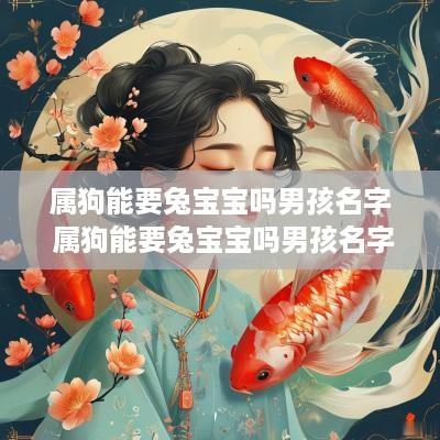 属狗能要兔宝宝吗男孩名字 属狗能要兔宝宝吗男孩名字叫什么