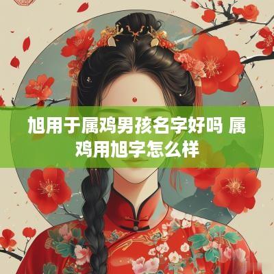 旭用于属鸡男孩名字好吗 属鸡用旭字怎么样