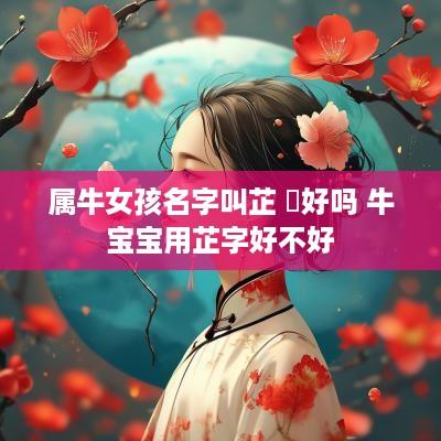 属牛女孩名字叫芷 渃好吗 牛宝宝用芷字好不好
