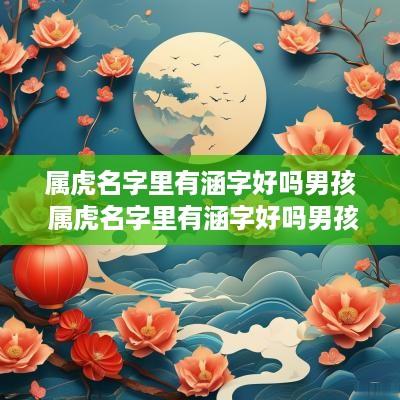属虎名字里有涵字好吗男孩 属虎名字里有涵字好吗男孩子