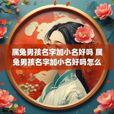 属兔男孩名字加小名好吗 属兔男孩名字加小名好吗怎么取