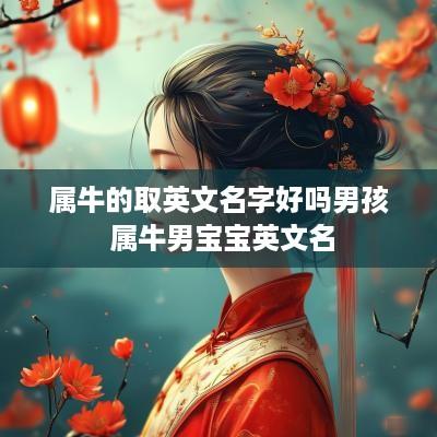 属牛的取英文名字好吗男孩 属牛男宝宝英文名