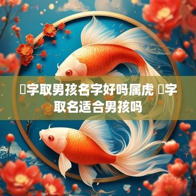 玙字取男孩名字好吗属虎 荿字取名适合男孩吗