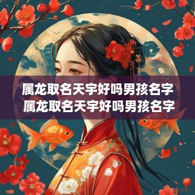 属龙取名天宇好吗男孩名字 属龙取名天宇好吗男孩名字大全
