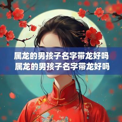属龙的男孩子名字带龙好吗 属龙的男孩子名字带龙好吗怎么取