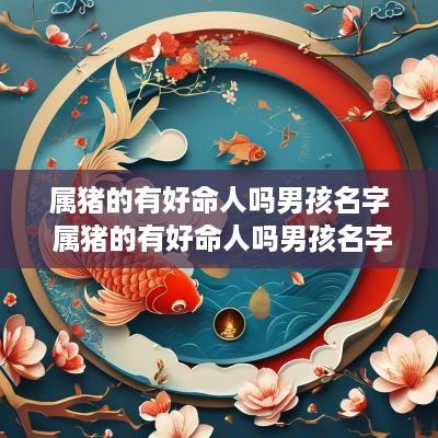 属猪的有好命人吗男孩名字 属猪的有好命人吗男孩名字怎么取