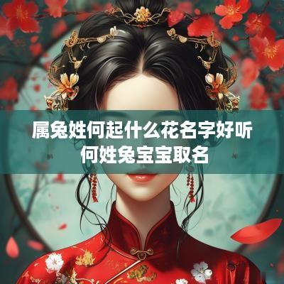 属兔姓何起什么花名字好听 何姓兔宝宝取名
