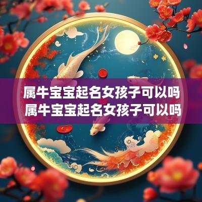 属牛宝宝起名女孩子可以吗 属牛宝宝起名女孩子可以吗