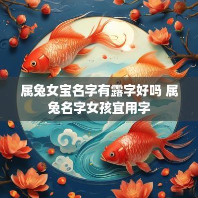 属兔女宝名字有露字好吗 属兔名字女孩宜用字