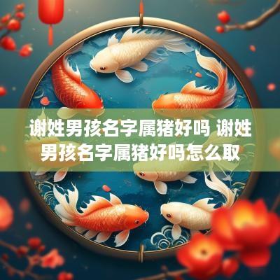 谢姓男孩名字属猪好吗 谢姓男孩名字属猪好吗怎么取