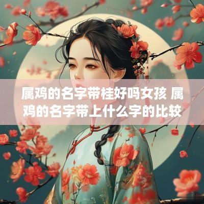 属鸡的名字带桂好吗女孩 属鸡的名字带上什么字的比较好
